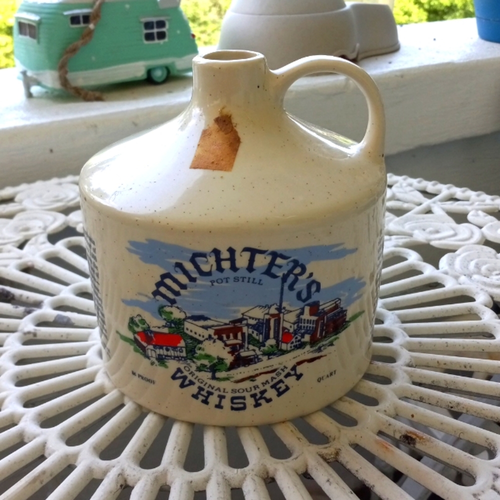 Old whiskey bottle